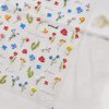 3Sheets Wild Flower Nail Art Stickers Spring Daisy Embossed Sunflowers Floret Greenery Flowers Nail Decals for Women Girls Summer Salon DIY Acrylic Nails Design Supplies (Flower B)