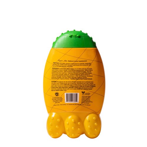 Kids' 2-in-1 Bubble Bath + Body Wash | Pineapple Orange | 12 oz