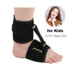 Furlove Kids AFO Drop Foot Brace for Children Improve Foot Walking Gait, Effective Relieve Pain for Achilles Tendon Cerebral Palsy, Motor Nerve Damage (5-15 Years Old)
