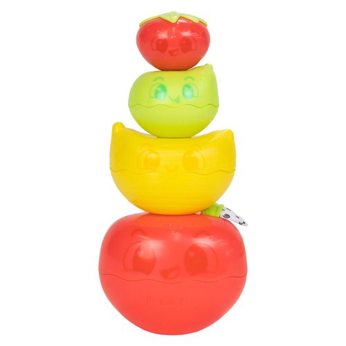Lamaze Stack & Nest Fruit Pals – Nesting and Stacking Play Food Toys – Colorful Baby Stacking Toys - Toddler Stacking Toys - Baby Sensory Toys Ages 12 Months and Up