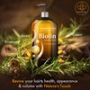 Majestic Pure Biotin Shampoo for Hair Growth - Volumizing Shampoo for Hair Loss - with DHT-3 Blocker - Hydrating & Nourishing - Sulfate Free, for Men & Women - Thin Hair Shampoo - 16 fl oz