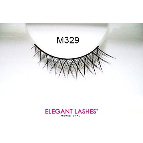 Elegant Lashes M329 Mystic | Premium Professional-Quality Cruelty-Free Half False Eyelashes