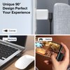 UseBean 240W USB C Extension Cable 3.3ft, Right Angle USB C 3.1 Male to Female Cable, 4K Video 10Gbps PD Fast Charging, Type C Extender, for PSVR2/USBC Hub/MacBook/iPad/iPhone15/Magsafe Charger