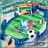 OJYUDD Mini Tabletop Foosball Game Set,Desktop Foosball Soccer Games,Table Top Foosball Sport Board Game for Kids,Indoor Game Room,Family Party