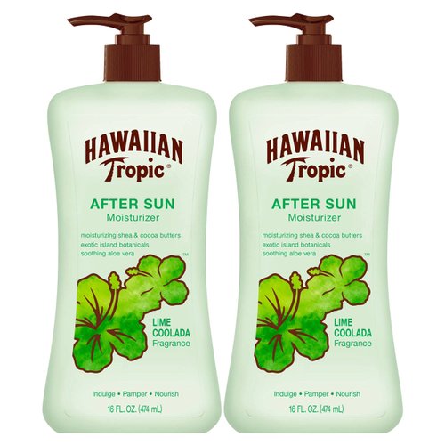 Hawaiian Tropic Lime Coolada After Sun Lotion, 16oz | After Sun Care, Daily Moisturizing Lotion, ...