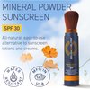 Brush On Block Full Face Sun Protection Kit, Translucent Mineral Powdered Sunscreen & Protective Lip Oil SPF 30, Reef Friendly, FSA HSA Eligible