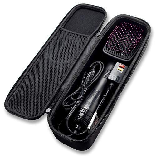 Caseling Hard Case Fits Revlon One Step Hair Dryer & Styler Hair Dryer Storage Carrying Pouch Bag with Easy Grip Carry Handle and Premium Zipper (Not for Volumizer/curling iron)