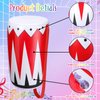 Libima 6 Pack Inflatable Instrument Toys Drum Music Instruments Party Props Decorations 80s 90s Inflatable Props Rock and Roll Party Decorations Music Party Favors for Party Supplies
