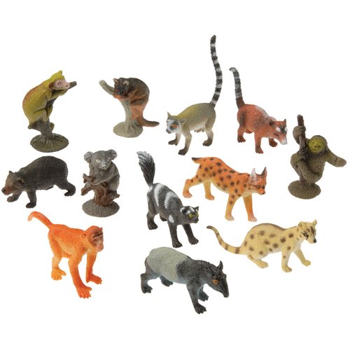 Assorted Rain Forest Animal Figures