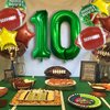 Football Balloons Set Football Birthday Party Decorations Football Touchdown Sports Theme Birthday Party Decoration, Tailgate Game Day Football Theme Supplies Birthday Party Decorations