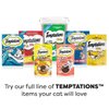 TEMPTATIONS Meaty Bites, Soft and Savory Cat Treats, Chicken Flavor, 4.12 oz. Pouch