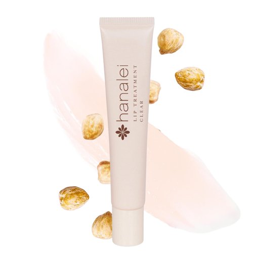 Hanalei Cruelty-Free Treatment for Chapped Lips, Extreme Dry Lip Moisturizer, Overnight Lip Balm for Cracked Lips, Made with Kukui Oil, Shea Butter, Grapeseed Oil, Clear Formula, Full Size (15 g)