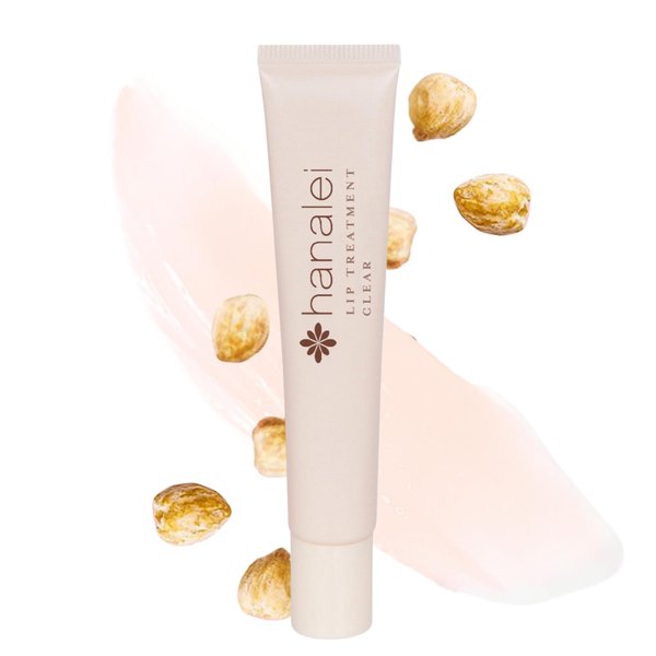 Hanalei Cruelty-Free Treatment for Chapped Lips, Extreme Dry Lip Moisturizer, Overnight Lip Balm for Cracked Lips, Made with Kukui Oil, Shea Butter, Grapeseed Oil, Clear Formula, Full Size (15 g)