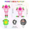 SoulLife 24 Pack Pop Fidget Spinners Bulk, Deformable Astronaut Key Chain Fidget Toys Bulk, Stocking Stuffers Birthday Gifts Party Favors for Kids, Student Gifts Classroom Prizes