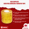 GGR Supplies T.R.U. ATG-7502 ATG Tape (Acid Free Adhesive Transfer Tape): 1/4 in. Wide x 36 yds. (Pack of 12)