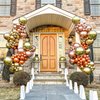 NISOCY Gold Metallic Chrome Latex Balloon Arch Garland Kit, 102PCS 18In 12In 10In 5In for Festival Picnic, Engagement, Wedding, Birthday, Gold Theme Anniversary Celebration Decoration with 33ft Ribbon