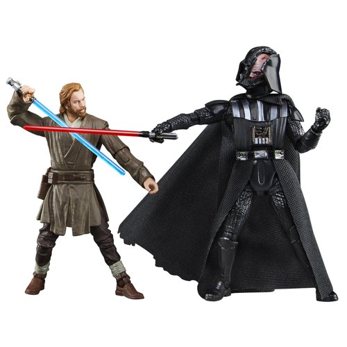 STAR WARS The Vintage Collection Obi-Wan Kenobi (Showdown) & Darth Vader (Showdown), Obi-Wan Kenobi 3.75” Action Figures 2-Pack