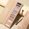 UCANBE 12 Color Eyeshadow Makeup Palette, Naked Nude Eye Shadow, Neutral Matte Shimmer Make Up Pallet with Double-ended Brush Set Kit, Highly Pigmented Long Lasting Waterproof