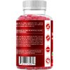 Vitamatic Vitamin B Complex Gummies with Vitamin C & Inositol - Natural Strawberry Flavor - 60 Gummies (2 Bottles)
