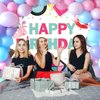 Avezano Spa Theme Girls Birthday Party Decorations Spa Makeup Happy Birthday Backdrop Girls' Birthday Party Supplies Photoshoot Background Banner (7x5ft)