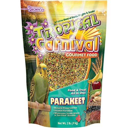 Tropical Carnival Parakeet Food - 2 lbs