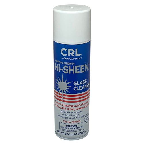 CRL SOMACA Hi-SHEEN Glass Cleaner - 19 oz Can by CR Laurence
