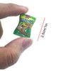Nuanmu Miniature Drink Bottles Snacks Food Cake Dollhouse Decorations Pretend Play Kitchen Game Party Toys (Snack 10pcs)