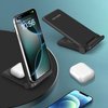 25W Wireless Charger,Foldable 2 in 1 Wireless Charging Station for Apple iPhone 16/16 Pro/15/14/13/12/11/Plus/SE/X/Airpods,PDKUAI 15W Fast Dual Wireless Induction Charge Stand for Samsung/LG