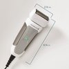 Remington Wetech 100% Waterproof Cordless Foil Shaver, Rechargeable Electric Razor with Pivot & Flex Technology, White