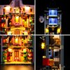 LIGHTAILING Light for Lego- 76422 Diagon Alley: Weasleys' Wizard Wheezes - Led Lighting Kit Compatible with Lego Building Blocks Model - NOT Included The Model Set