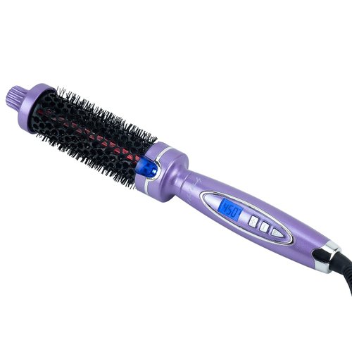 Head Kandy Perfectionist Infrared Thermal Hot Air Styling/Curling Iron Brush (32mm, Lavender)