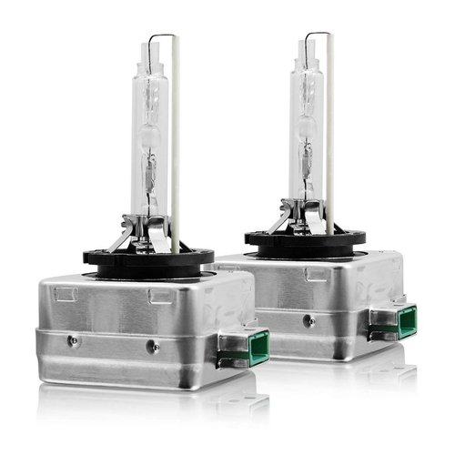 Troniz D3S D3R HID Bulbs 35W Super Bright Factory Xenon Headlight Bulb 66340 Direct Plug-N-Play Replacement, 8000K Ice Blue, Pack of 2