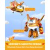 Super Wings 5" Transforming Golden Boy Airplane Toys, Vehicle Action Figure, Superwings Transforming Plane to Robot, Flying Toy Vehicle Playset, Gifts Toys for Kids, Age 3 and Up, Gold