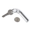 GUS Original Pill Fob, Made in USA, Stainless Steel Keychain Pill Holder, AAA Battery Holder