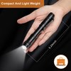 Honoson 6 Pieces LED Pen Light Flashlight Small Mini Flashlight Pocket Light Penlight with Clip Compact Torch for Inspection Work and Repair