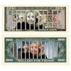 100 Limited Edition Hillary For Prison 2016 Dollar Bills with Bonus “Thanks a Million” Gift Card Set