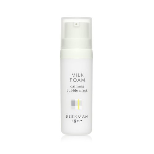 Beekman 1802 Milk Foam Calming Bubble Face Mask - Fragrance Free - 0.5 oz - Boosts Circulation & Collagen - With Goat Milk & Cucumber - Good for Sensitive, Uneven & Irritated Skin - Cruelty Free