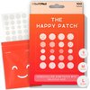 SwiftMed The Happy Patch, Invisible Hydrocolloid Pimple Patches for Face with Salicylic Acid, (100-Dots), Skin Care Acne Treatment for Face, Clear Pimple Patch Acne spot Treatment for Cystic Acne