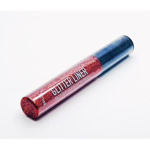 ELEGANI Glitter Liquid Eyeliner, Shimmer Sparkling Metallic Colorful Eyeliner -RED