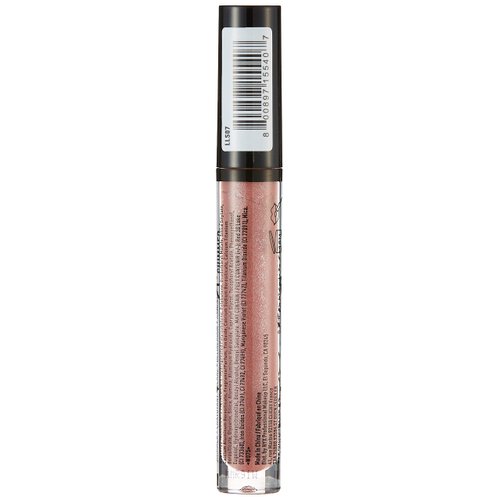 NYX PROFESSIONAL MAKEUP Lip Lingerie Shimmer, Lip Gloss - Honeymoon, Mauve Pink