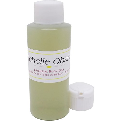 TCEShop Michelle Obama For Women Scented Body Oil Fragrance [Flip Cap - Light Gold - 2 oz.] - ID#3808