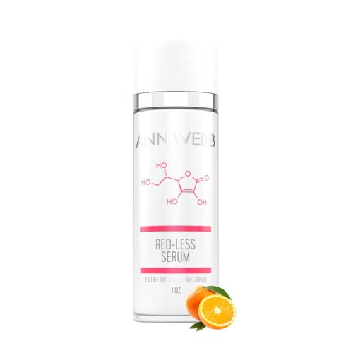 ANN WEBB Redless Relief Serum - All Natural Calming, Anti-aging, Hydrating, Brightening, Anti-Oxi...