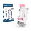 ARTFILIF Pocket Microscope for Kids 200x Hand Held Microscope Biological Microscope Science Educational Microscope with LED Lights Educational Toys Science Toys (Hand Held, Pink)