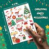 Holiday Temporary Tattoos for Kids Girls Boy Adults, American Holiday Tattoos Stickers, Holiday Party Favors Gifts, Holiday Stocking Stuffers for Kids, Holiday Goodie Bag Stuffers (CHRISTMAS 2)