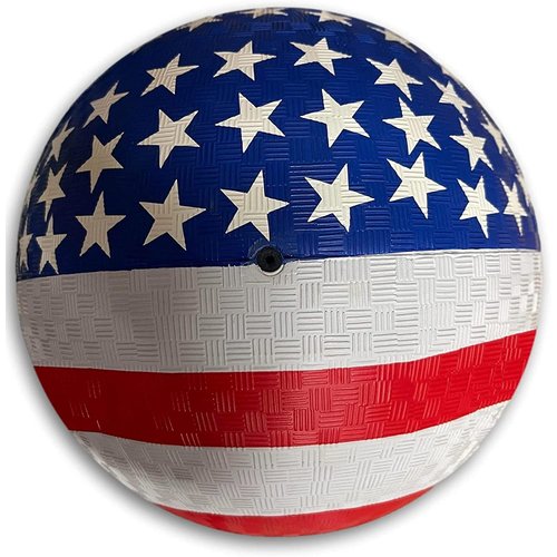 Toys+ USA Playground Ball American Flag Dodge Ball, Kickball 8.5 inch Ball