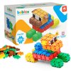BEBLOX STEM Building Toys for Kids Dog Set - 128-Piece Connecting Tiles for Building Blocks, Educational Toys for Children, Preschool Learning Activities - Includes Manual Book