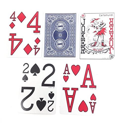 Low Vision Playing Cards by Cartamundi
