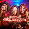 60 SHEET Halloween Scar Tattoos, 60 Sheet Halloween Zombie Scars Tattoo Stickers Fake Scab Blood Special Fx Costume Makeup Props, Halloween Make Up Party Scar Tattoo Masquerade Prank Prop Decorations