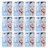 Innerest Original Derma Beauty Collagen Face Masks Skincare 12 PK Ultra Hydrating Hyaluronic Face Masks Skincare Sheet Masks Set for Beauty & Personal Care Korean Face Mask