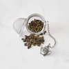 Tea Infusers Tea Ball with Zinc Alloy Sunflower Charm Supreme Housewares 18/8 Stainless Steel 2 Inch Mesh Tea Ball Infuser Tea Strainer Tea Interval Diffuser Infuser (Sunflower)